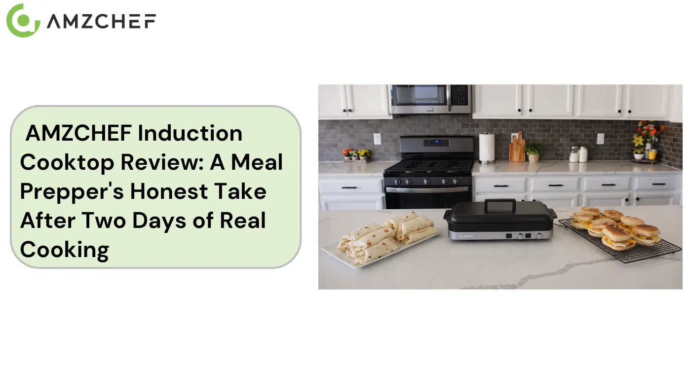 AMZCHEF Induction Cooktop Review: A Meal Prepper's Honest Take After Two Days of Real Cooking