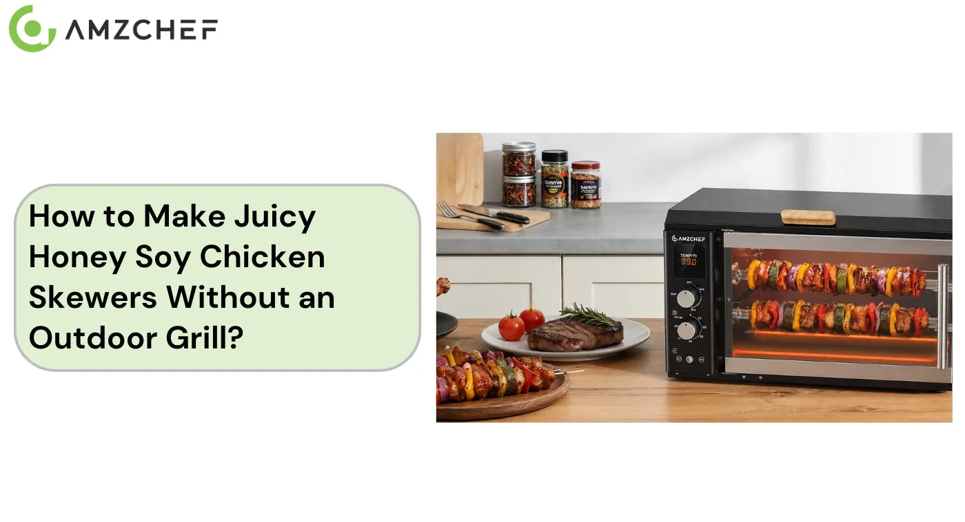 How to Make Juicy Honey Soy Chicken Skewers Without an Outdoor Grill?