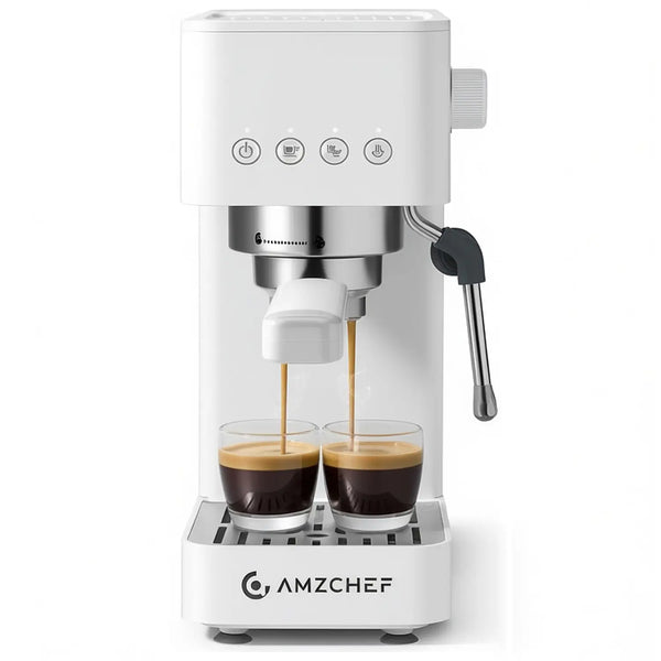 AMZCHEF Espresso Machine 20 Bar with 40oz Removable Water Tank