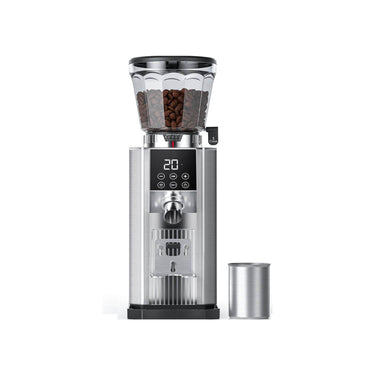 AMZCHEF Burr Coffee Grinder - 45 Settings 40mm CB AS 300g Hopper Espresso-FP