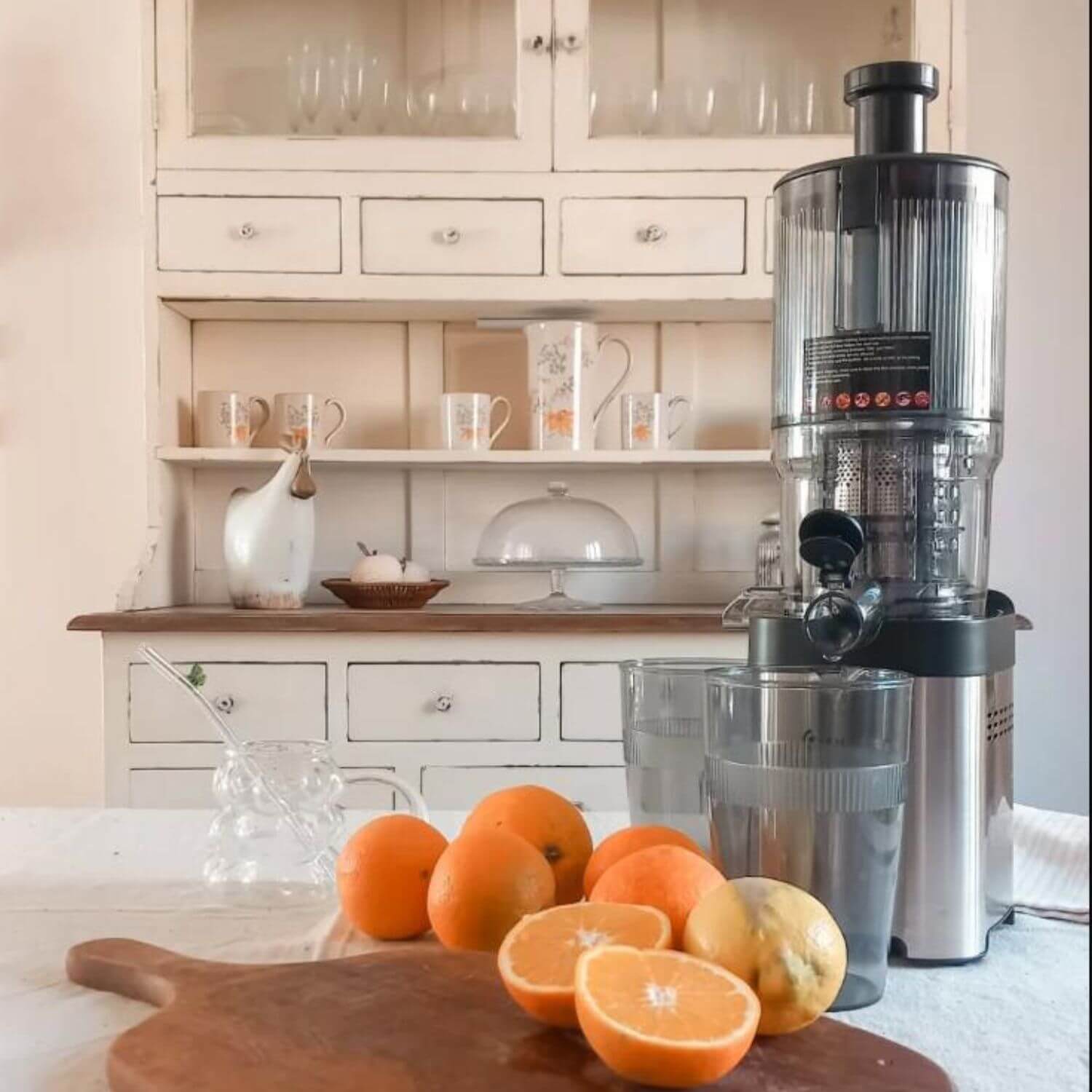 AMZCHEF Cold Press Juicer with 5.4